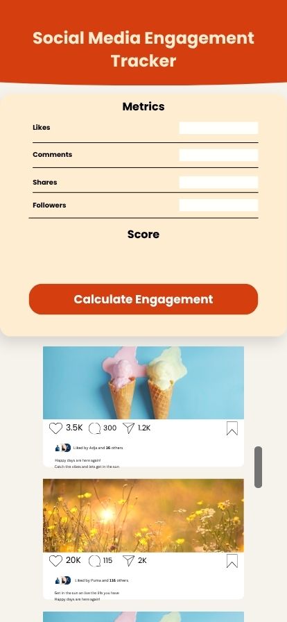 screenshot of an app on mobile